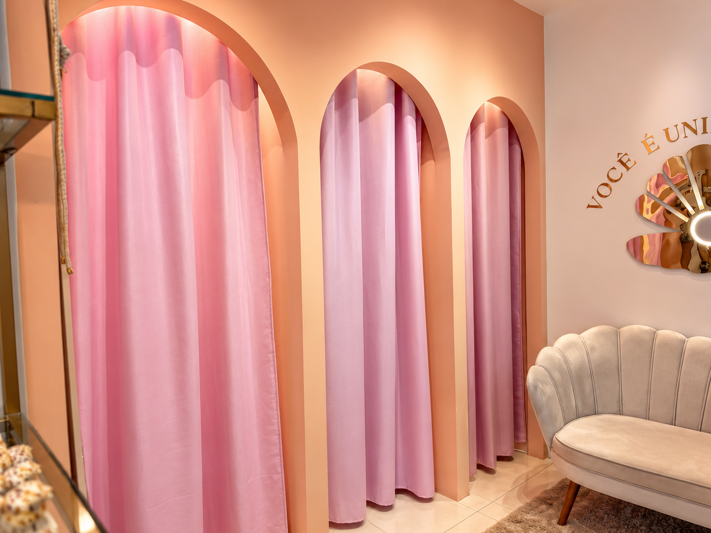 Provadores da boutique Perola Marques